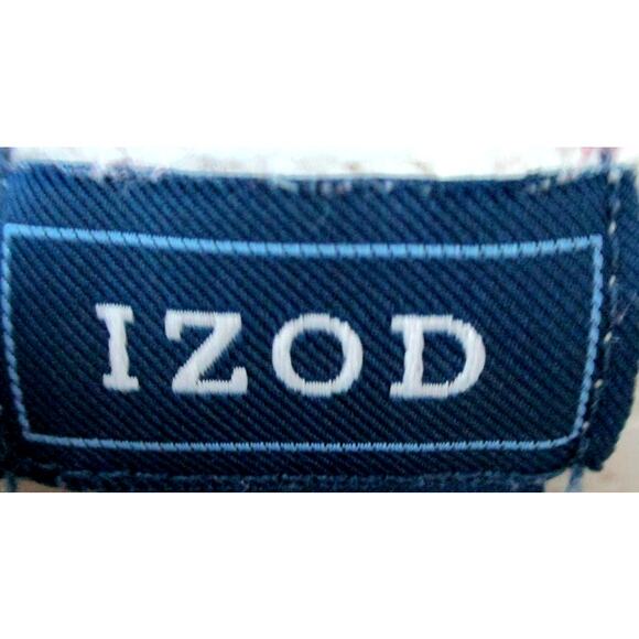 Izod Women's Long Sleeve Red, White & Blue Hooded Zip Front Sweater Size Medium - Picture 7 of 10